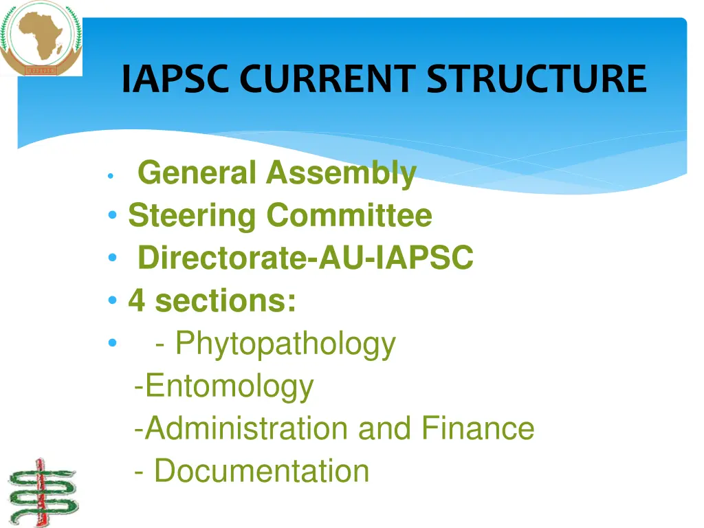 iapsc current structure