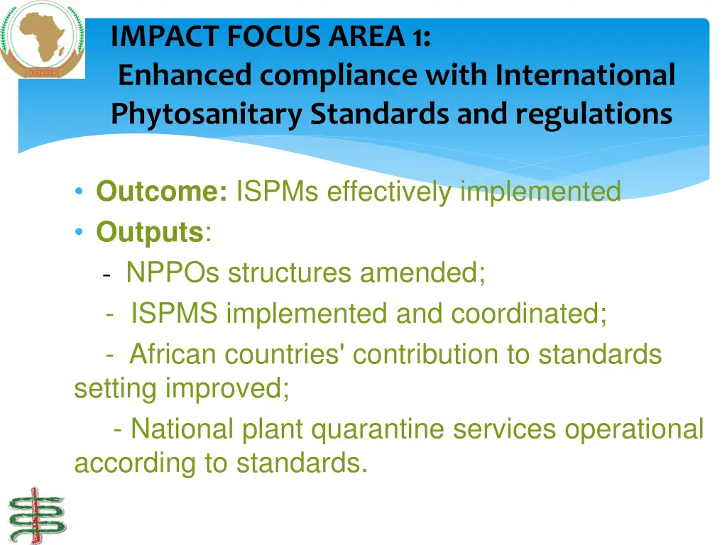 impact focus area 1 enhanced compliance with