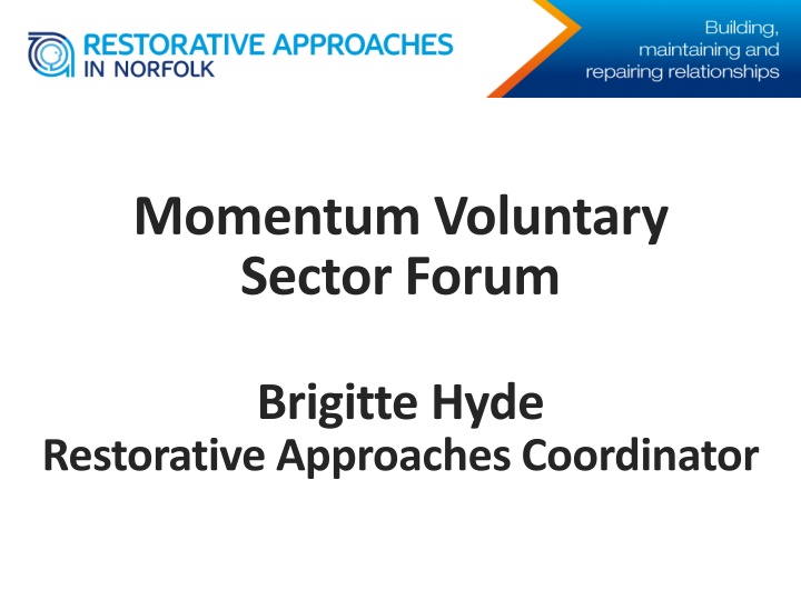 momentum voluntary sector forum