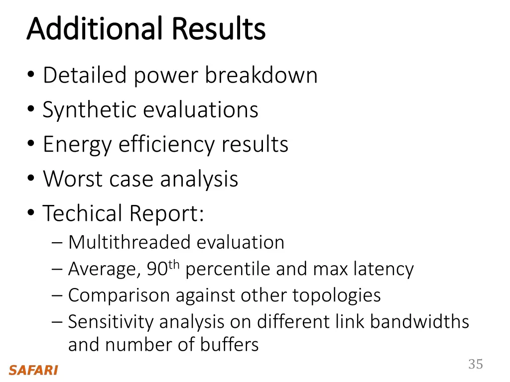 additional results additional results detailed