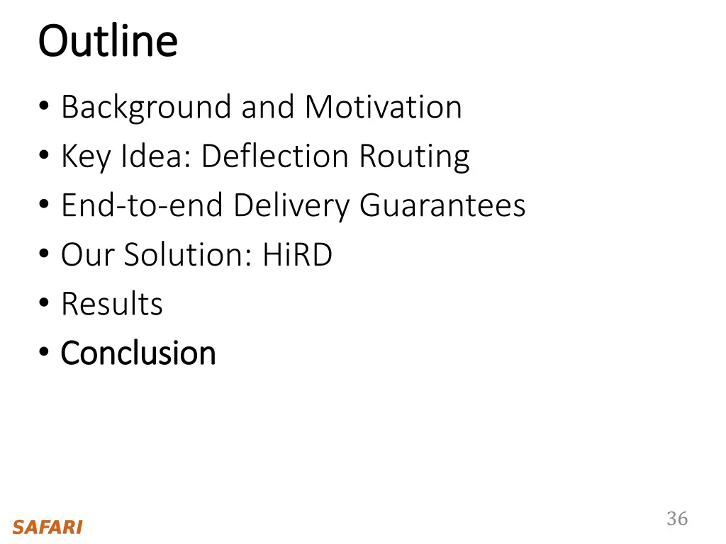 outline outline background and motivation 5