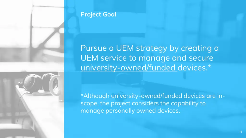 project goal