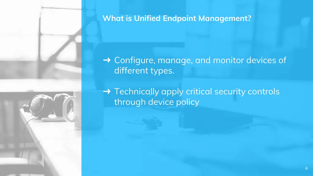 what is unified endpoint management