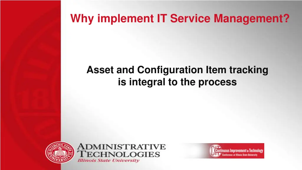 why implement it service management 3