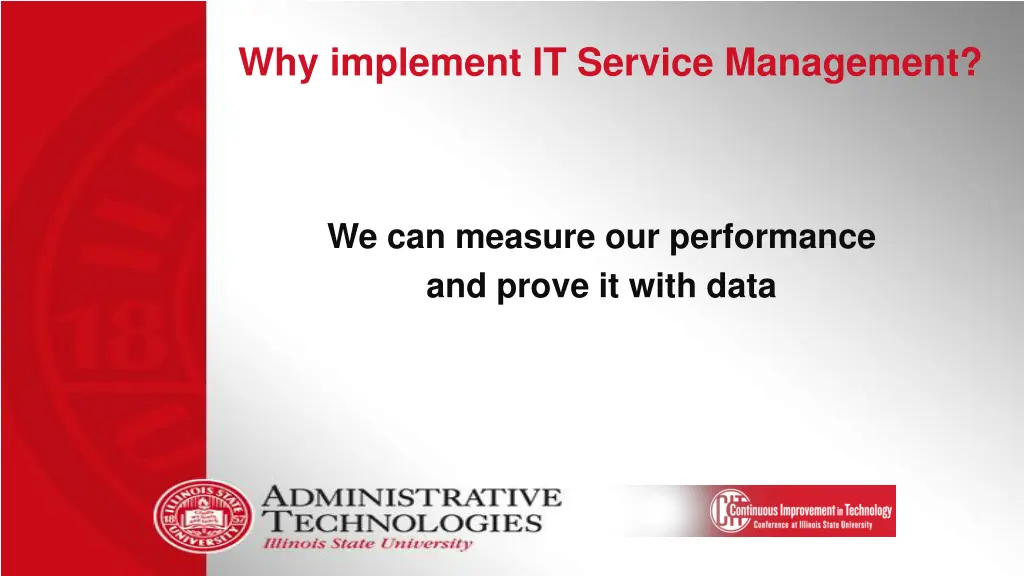 why implement it service management 6