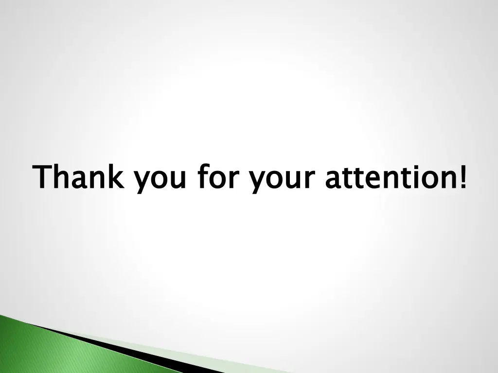 thank you for your attention