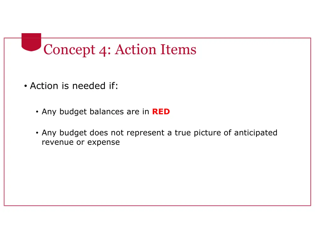 concept 4 action items