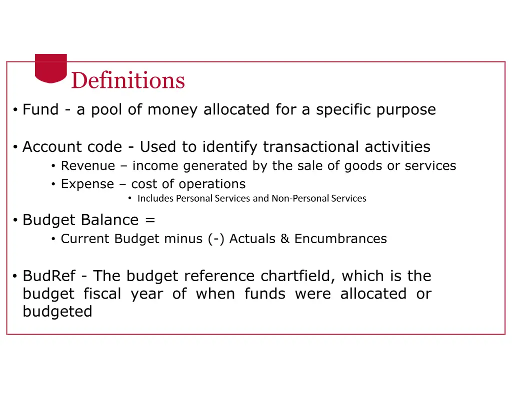 definitions