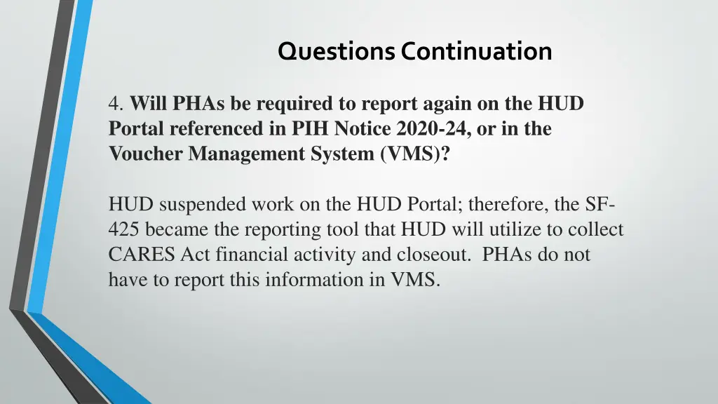 questions continuation 1