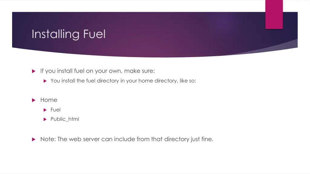 installing fuel 1