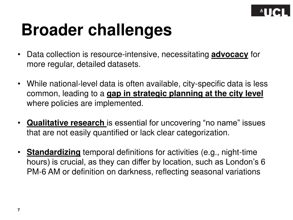 broader challenges