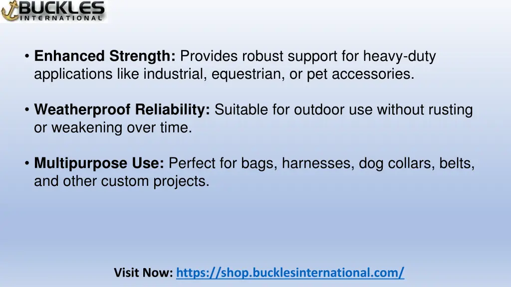 enhanced strength provides robust support