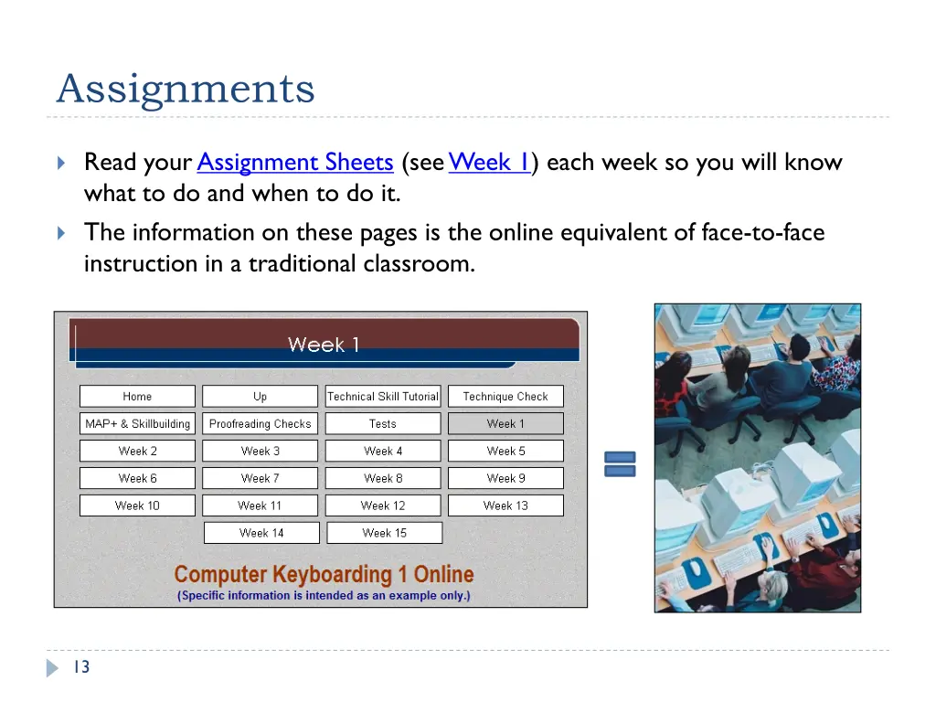 assignments