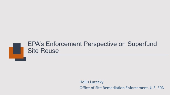 epa s enforcement perspective on superfund site