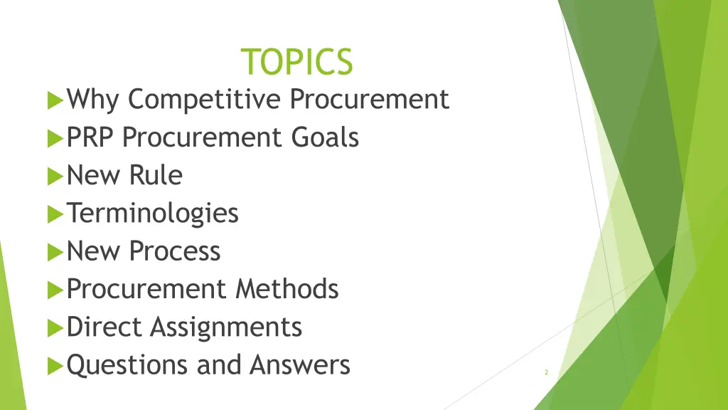 topics