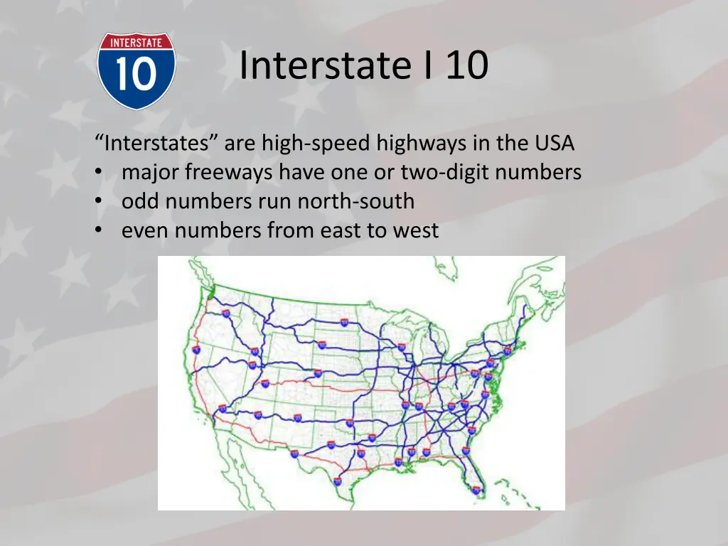 interstate i 10