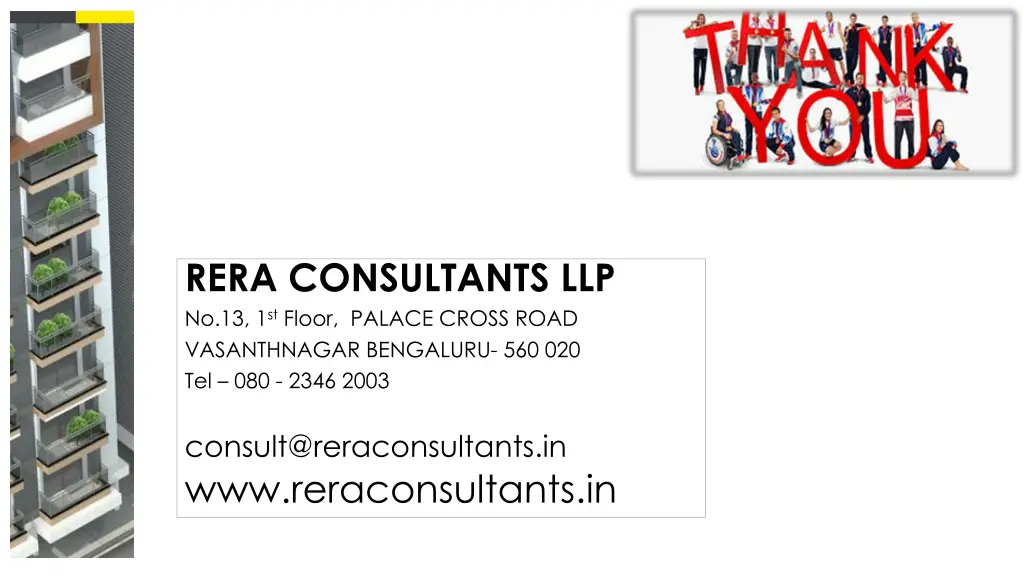rera consultants llp no 13 1 st floor palace