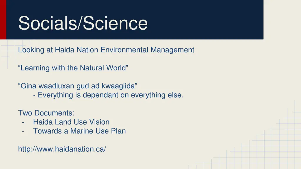 socials science