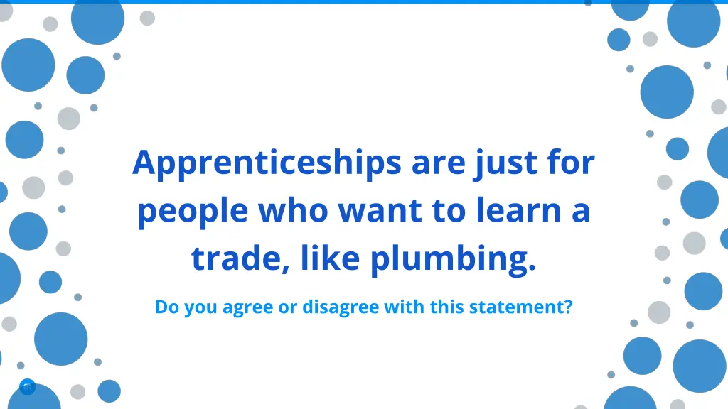 apprenticeships are just for people who want