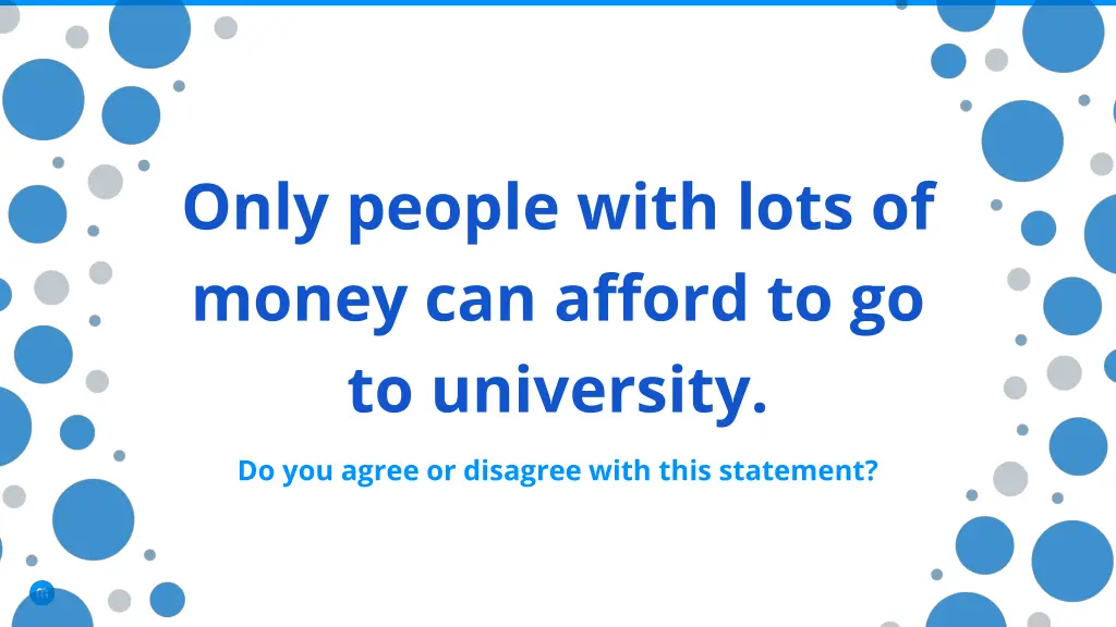 only people with lots of money can afford