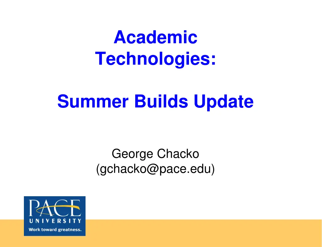 academic technologies