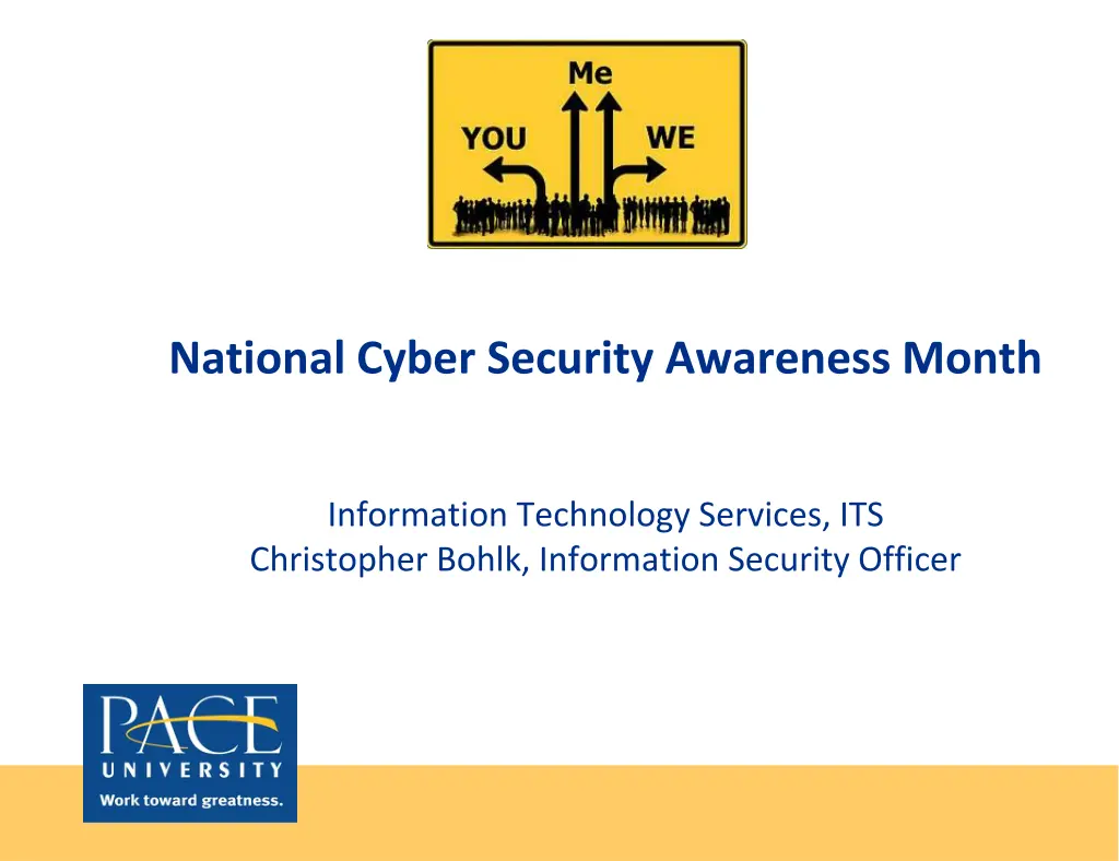 national cyber security awareness month