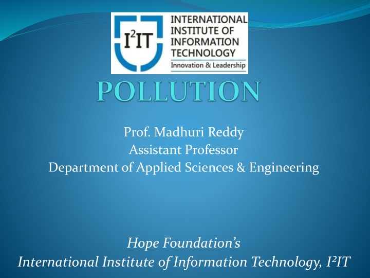 prof madhuri reddy assistant professor