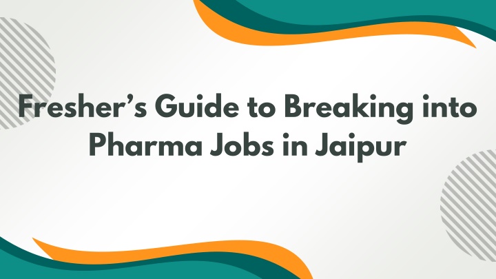 fresher s guide to breaking into pharma jobs