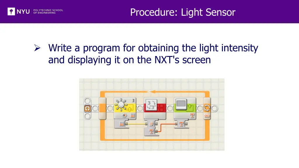 procedure light sensor