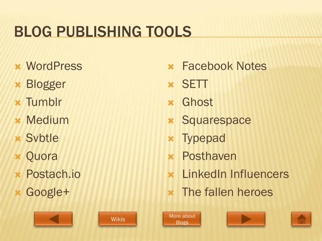 blog publishing tools