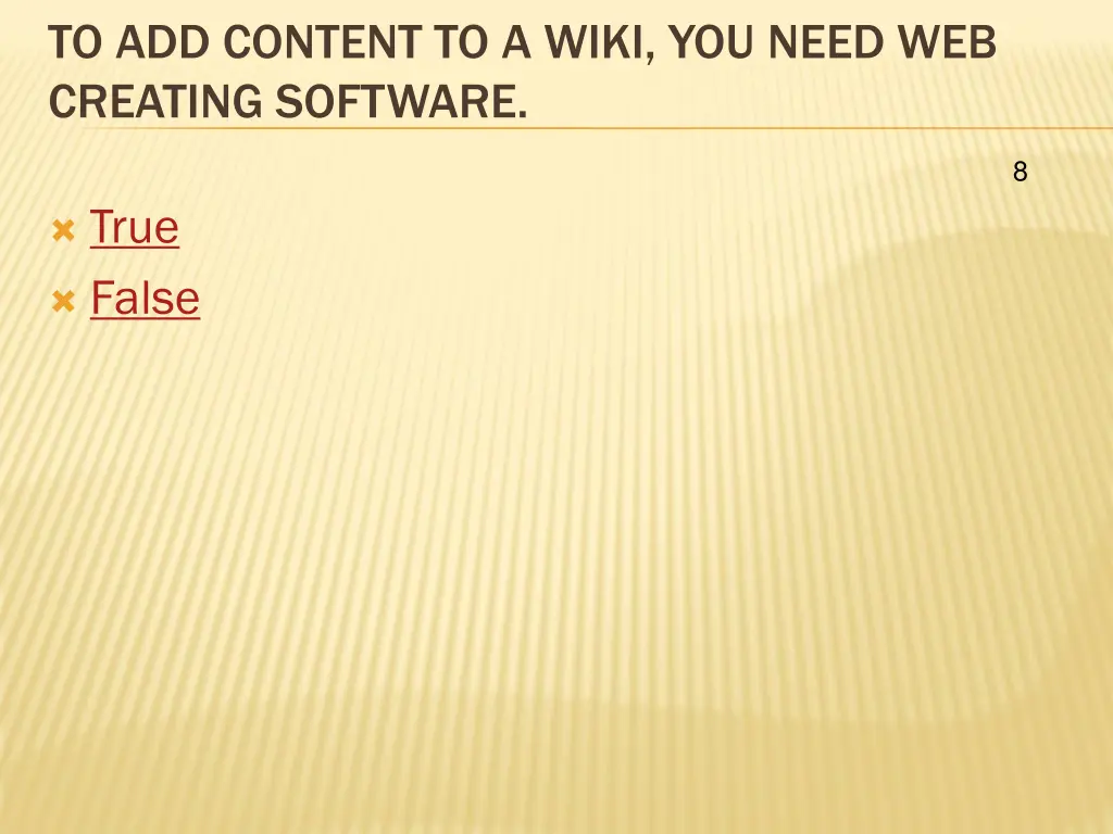 to add content to a wiki you need web creating