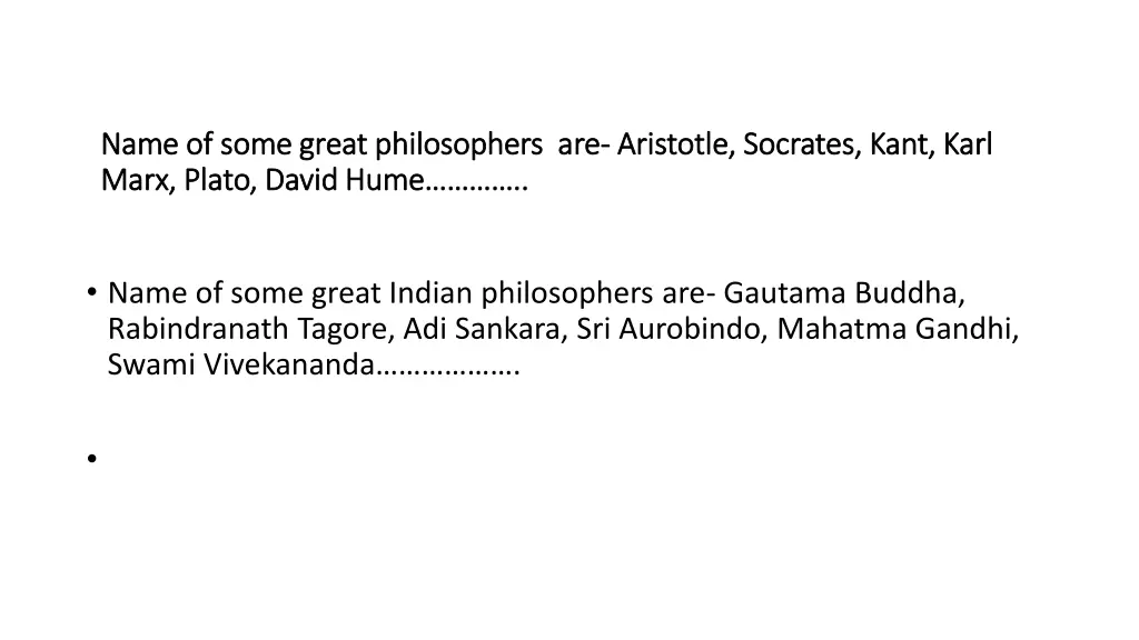 name of some great philosophers are name of some