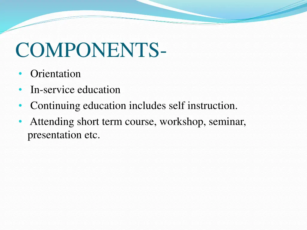 components
