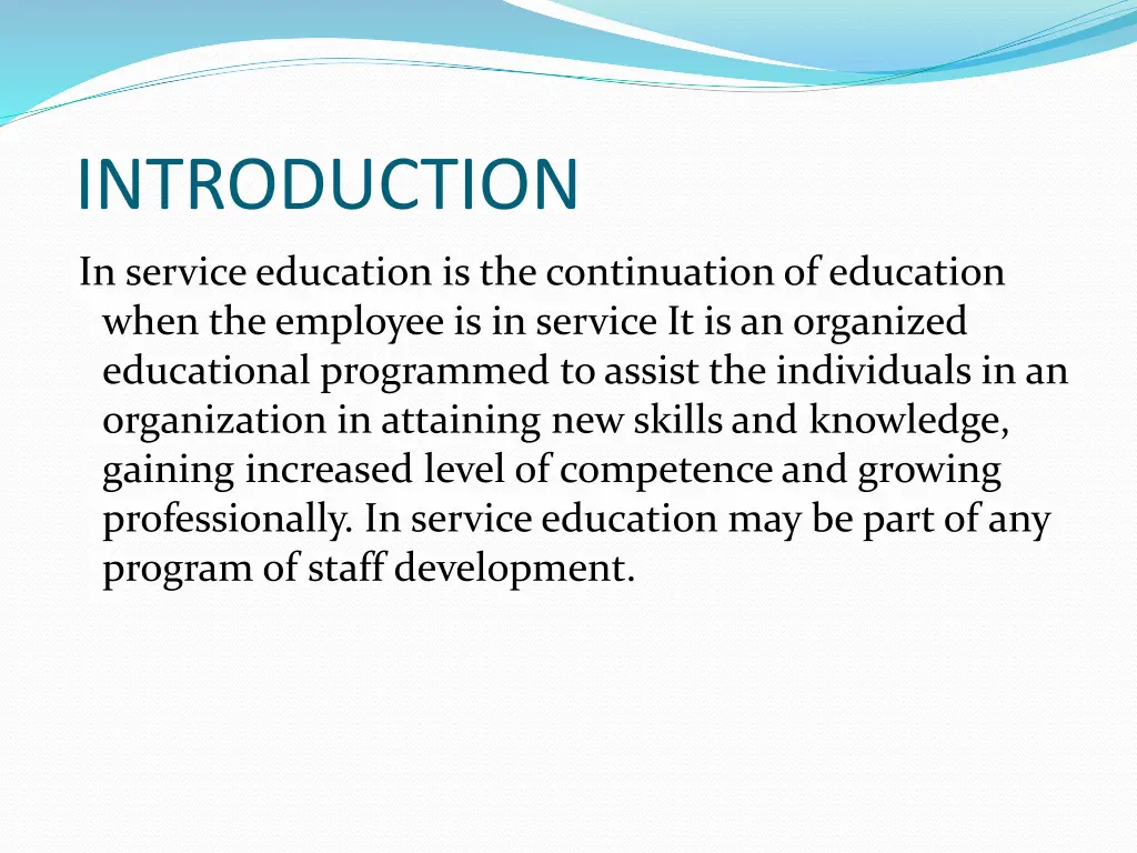 introduction