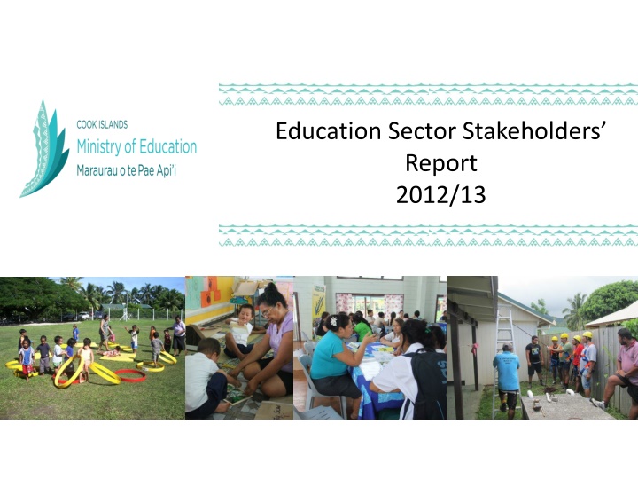 education sector stakeholders report 2012 13
