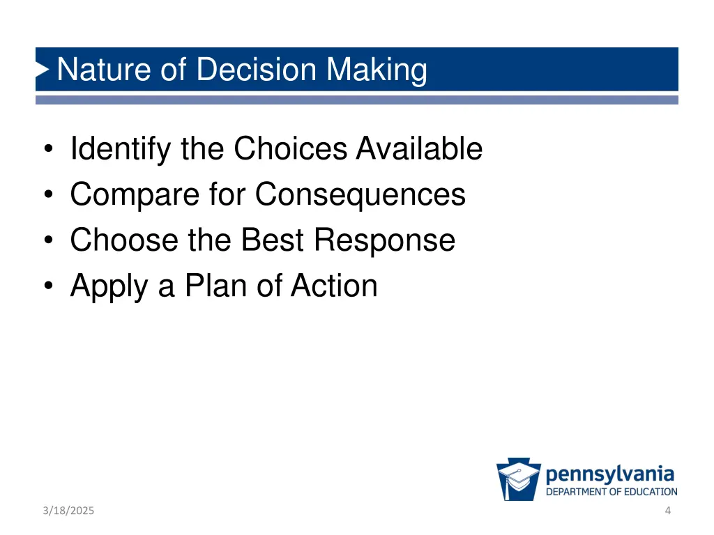nature of decision making