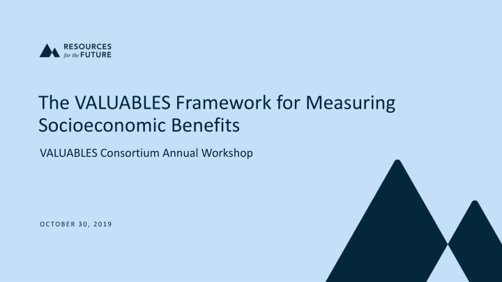 the valuables framework for measuring
