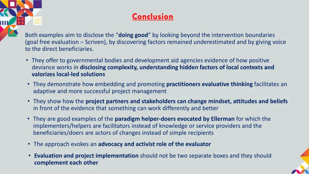 conclusion