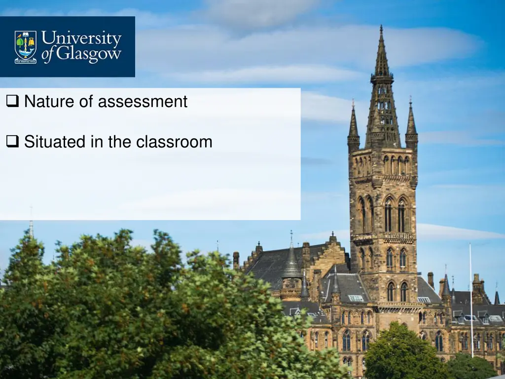 nature of assessment 1