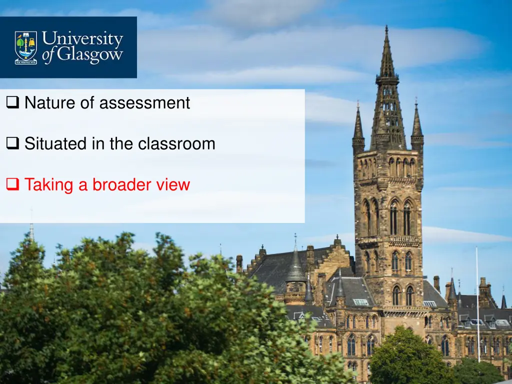 nature of assessment 5