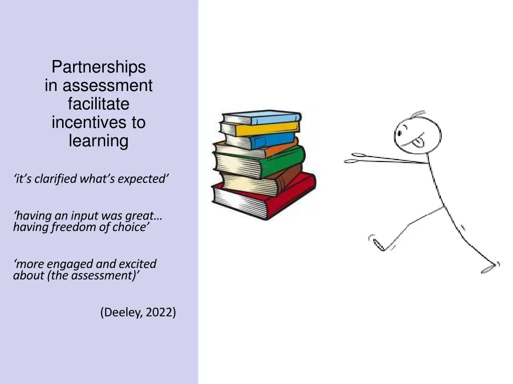 partnerships in assessment facilitate incentives