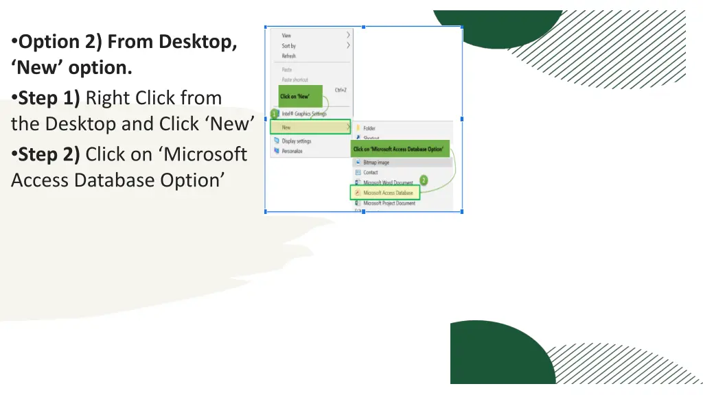 option 2 from desktop new option step 1 right