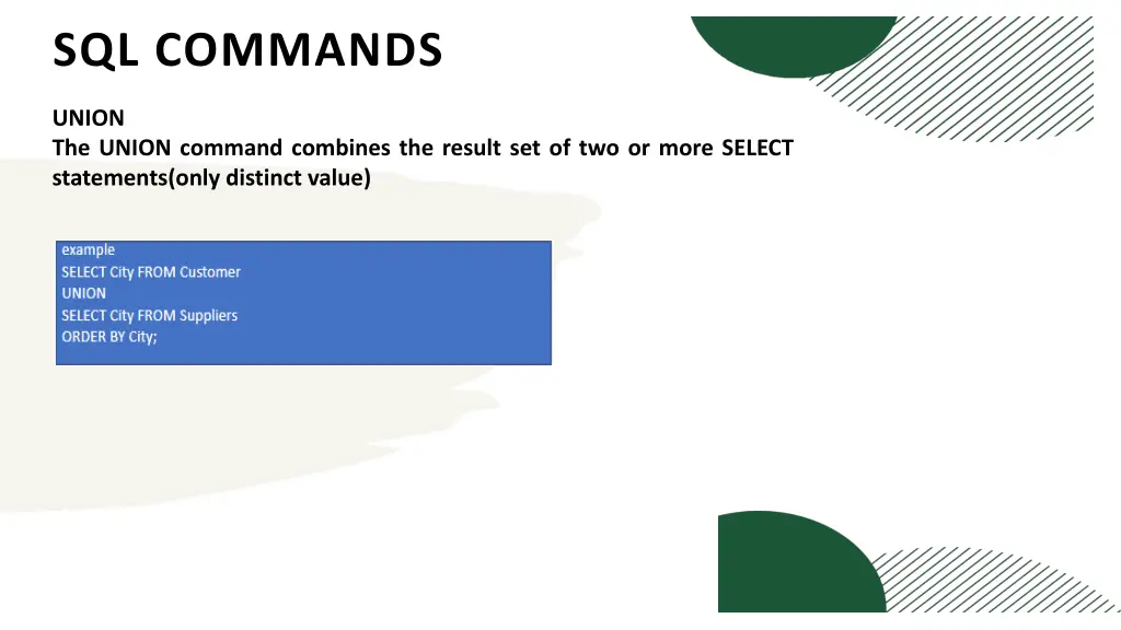 sql commands 4