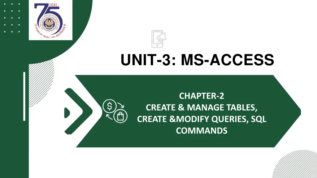 unit 3 ms access 1