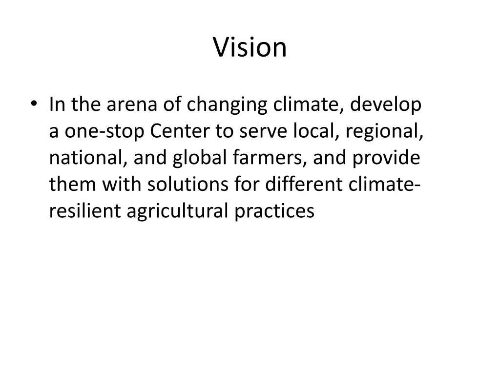 vision