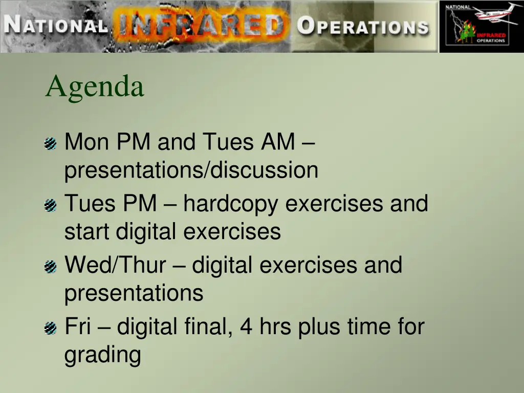 agenda