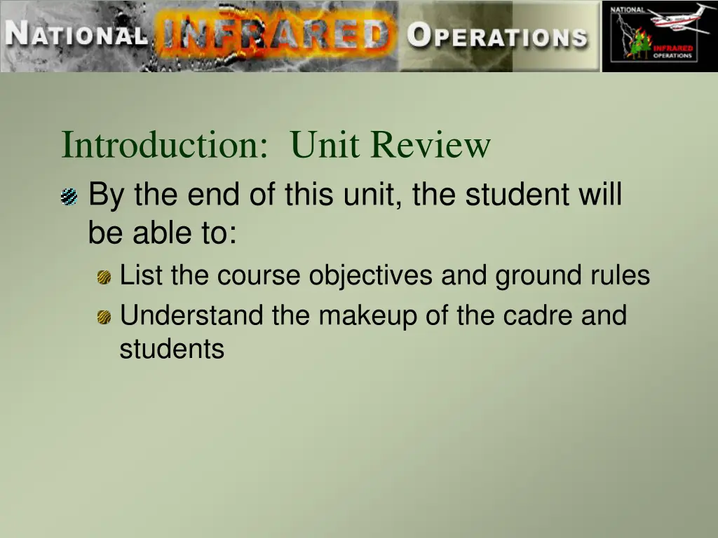 introduction unit review by the end of this unit