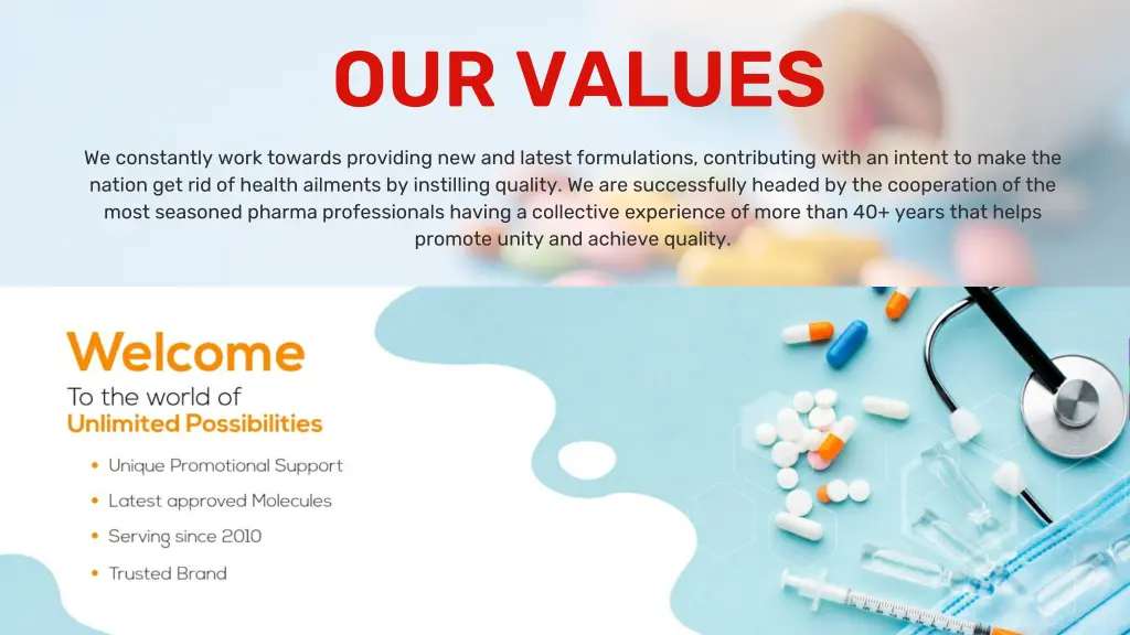 our values