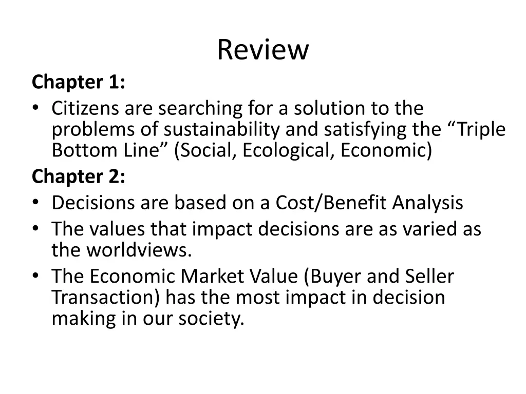 review