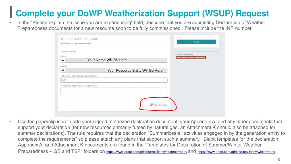 complete your dowp weatherization support wsup